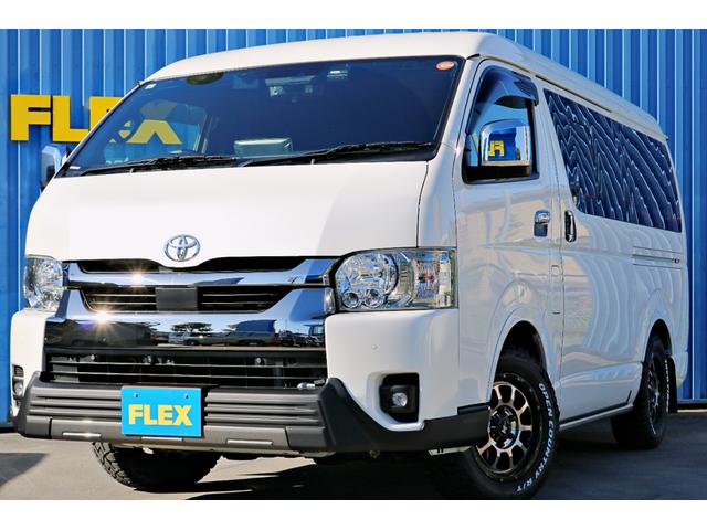 マルチロールトランスポーター&FLEXカスタム車両♪ 様々なご提案をします!理想を形に出来るハイエース浜松店にお任せ下さい