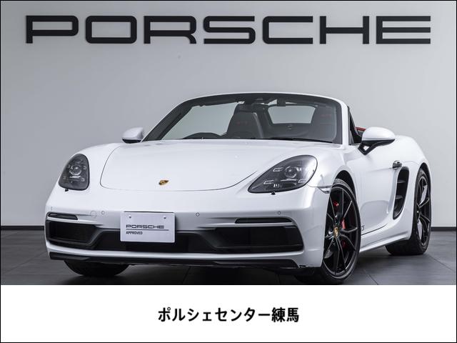 ７１８ボクスター(ポルシェ) ７１８ボクスターＧＴＳ　スポクロ　スポエグ　２０１９年モデル 中古車画像