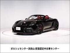 ポルシェ　７１８スパイダー　７１８スパイダー　ＬＥＤヘッドライトＰＤＬＳ＋　インテリアパッケージスパイダークラシック　シートヒーター