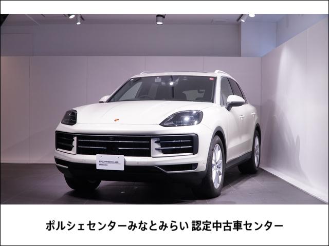 新車保証残 ２０２４年式　カイエン　ティプトロニックＳ　右ハンドル入庫致しました。