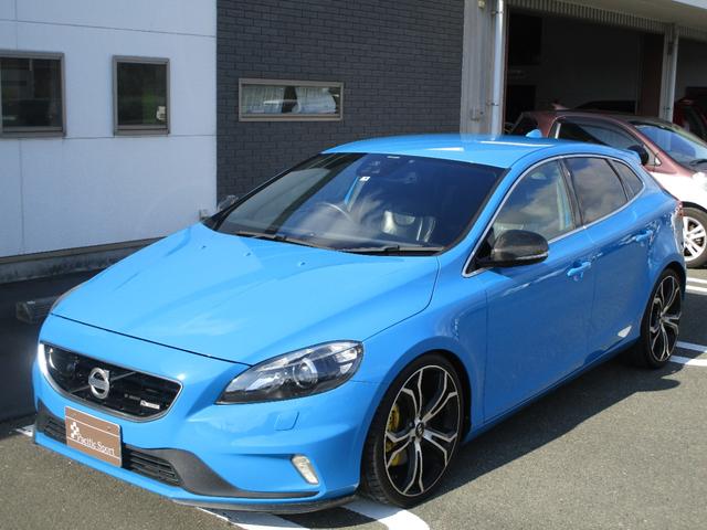 Ｖ４０ Ｔ５　Ｒデザイン　ブラックレザーシート　　純正ナビ　ＤＴＶ　バックカメラ　スマートキー　ＥＴＣ　　禁煙車　整備記録簿　カーボンミラー　イエローキャリパー　１９インチアルミホイール（2枚目）