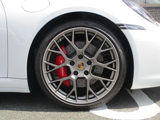９１１ ９１１カレラＳ　法人ワンオーナー　スポーツクロノＰＫＧ　スポーツエグゾースト　グロステールマフラー　ＰＡＳＭ付きスポーツサスペンション　ＲＳスパイダーホイール　ブラックスポーツシート　レーンチェンジアシスト（63枚目）