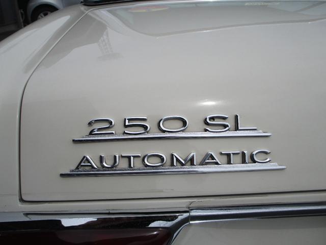 メルセデス・ベンツその他 　２５０ＳＬ／正規Ｄ車／左Ｈ／ＡＴ／福岡シングルナンバー／２オーナー／２ｎｄオーナー５０年間所有（36枚目）