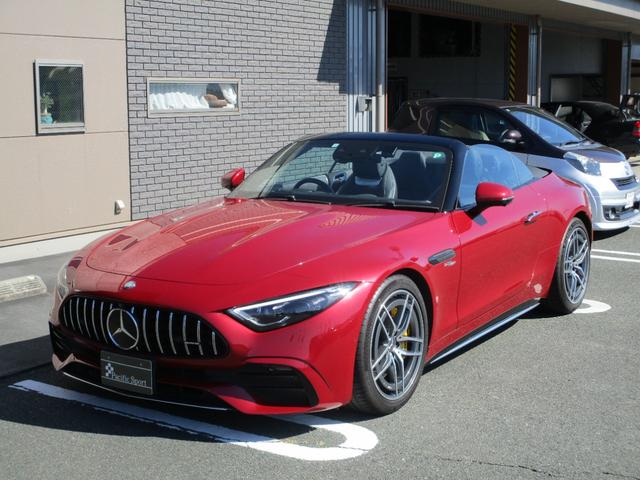 SL SL43 右H/パタゴニアレッド/ブラックレザー/メモリ付きPシート/シートヒーター&クーラー/20インチAW/AMGイエローキャリパー/電動オープン/360度カメラ./ヘッドアップディスプレイ(6枚目)