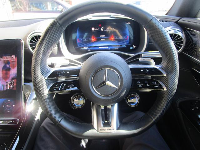 SL SL43 右H/パタゴニアレッド/ブラックレザー/メモリ付きPシート/シートヒーター&クーラー/20インチAW/AMGイエローキャリパー/電動オープン/360度カメラ./ヘッドアップディスプレイ(44枚目)