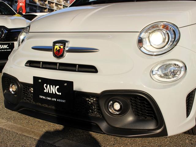 アバルト595 ベースグレード 禁煙車 アップルカープレイ・アンドロイドオート接続 キセノンライト LEDデイタイムランニングライト 純正前後ドライブレコーダー 純正16インチアルミホイール アルミペダル・DASHアルミフットレスト(69枚目)