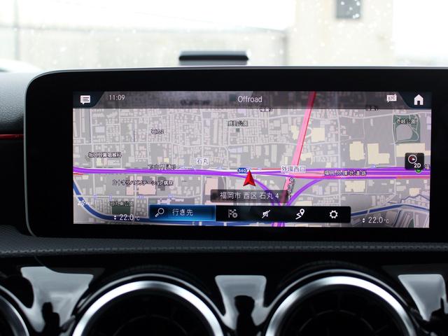 Ａクラスセダン Ａ２５０　４マチックセダン　ＡＭＧライン　禁煙車　パノラマサンルーフ　レーダーセーフティパッケージ　純正ナビゲーション　バックカメラＴＶ　ＡＣＣ　ＢＳＭ　ＬＥＤヘッドライト　パワーシート＆ヒーター　キーレスゴー　アクティブパーキングアシスト（4枚目）