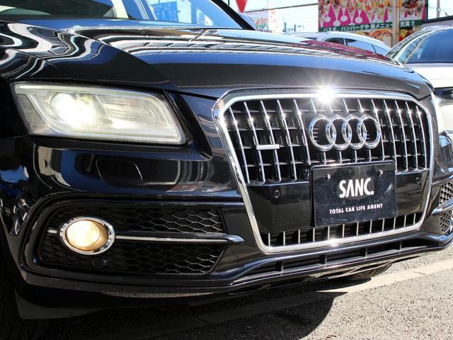 Q5 2.0TFSIクワトロ 禁煙車 パワーリアゲート MMIナビゲーション バックカメラ TV サイドビューカメラ 電動ハーフレザーシート アドバンストキー バイキセノンヘッドライト ヒルディセントコントロール パーキングエイド(17枚目)