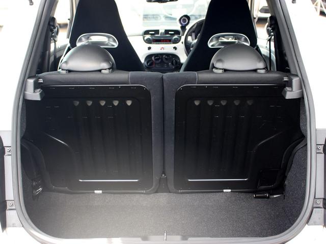 アバルト500 ベースグレード 禁煙車 キセノンヘッドライト フォグライト ヘッドライトウォッシャー リアパーキングセンサー ETC スポーツモード オートエアコン パドルスイッチ ウインドウバイザー 純正16インチアルミホイール(14枚目)