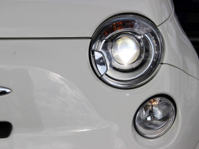 アバルト500 ベースグレード 禁煙車 キセノンヘッドライト フォグライト ヘッドライトウォッシャー リアパーキングセンサー ETC スポーツモード オートエアコン パドルスイッチ ウインドウバイザー 純正16インチアルミホイール(67枚目)