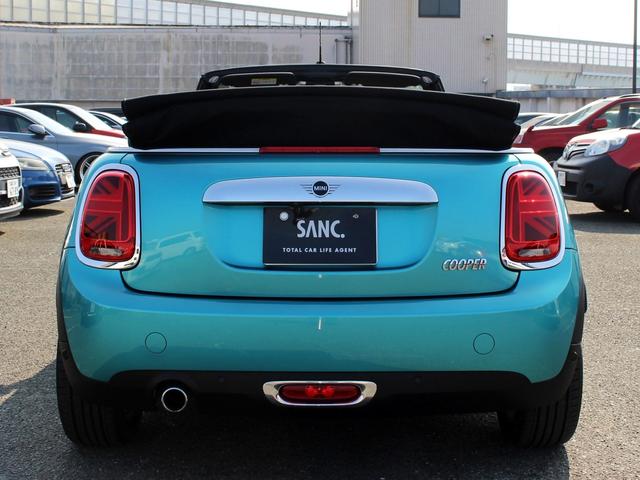MINI クーパー コンバーチブル 禁煙車 ペッパーパッケージ 純正ナビゲーション バックカメラ シートヒーター LEDヘッドライト コンフォートアクセス インテリジェントセーフティ ユニオンジャックテールランプ アイドリングストップ(30枚目)