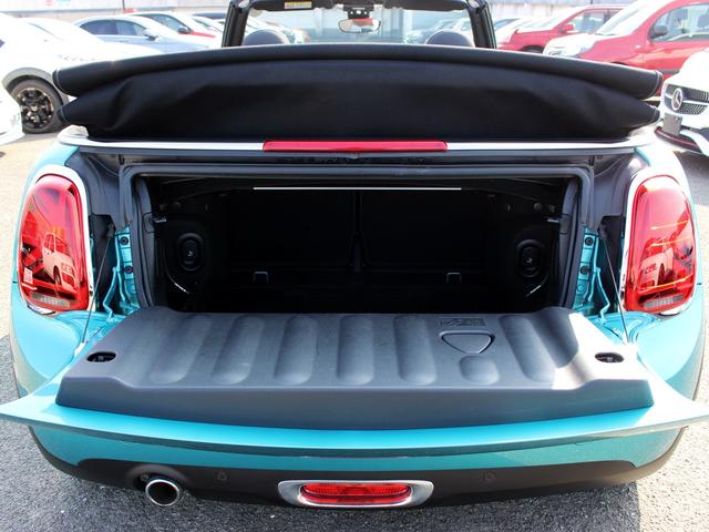 MINI クーパー コンバーチブル 禁煙車 ペッパーパッケージ 純正ナビゲーション バックカメラ シートヒーター LEDヘッドライト コンフォートアクセス インテリジェントセーフティ ユニオンジャックテールランプ アイドリングストップ(66枚目)