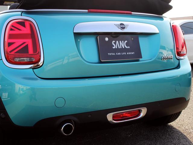 MINI クーパー コンバーチブル 禁煙車 ペッパーパッケージ 純正ナビゲーション バックカメラ シートヒーター LEDヘッドライト コンフォートアクセス インテリジェントセーフティ ユニオンジャックテールランプ アイドリングストップ(75枚目)
