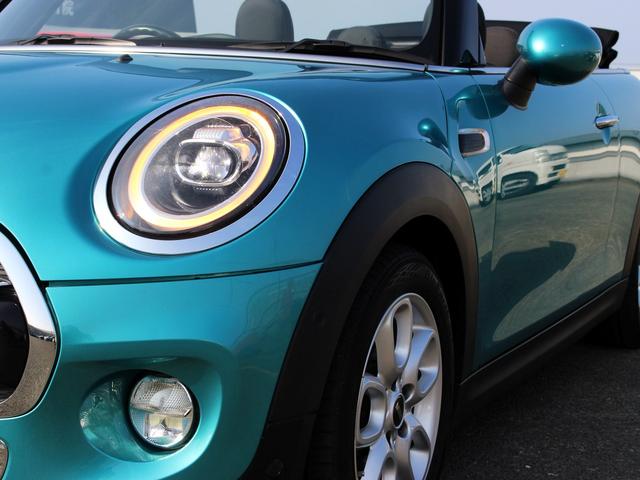 MINI クーパー コンバーチブル 禁煙車 ペッパーパッケージ 純正ナビゲーション バックカメラ シートヒーター LEDヘッドライト コンフォートアクセス インテリジェントセーフティ ユニオンジャックテールランプ アイドリングストップ(76枚目)