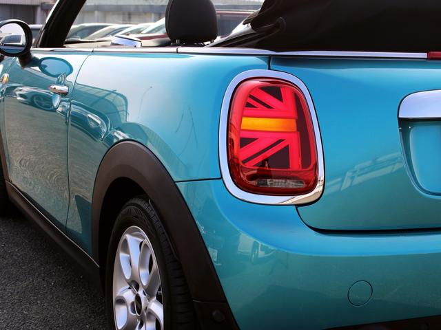 MINI クーパー コンバーチブル 禁煙車 ペッパーパッケージ 純正ナビゲーション バックカメラ シートヒーター LEDヘッドライト コンフォートアクセス インテリジェントセーフティ ユニオンジャックテールランプ アイドリングストップ(77枚目)