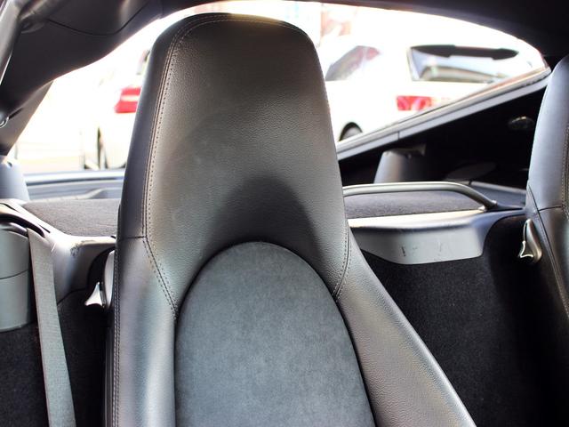 ケイマン S スポーツクロノパッケージ 禁煙車 純正ナビゲーション TV ブルートゥース レザーアルカンタラシート シートヒーター 電動リクライニング バイキセノンヘッドライト PASM 電動リアウイング ETC(52枚目)