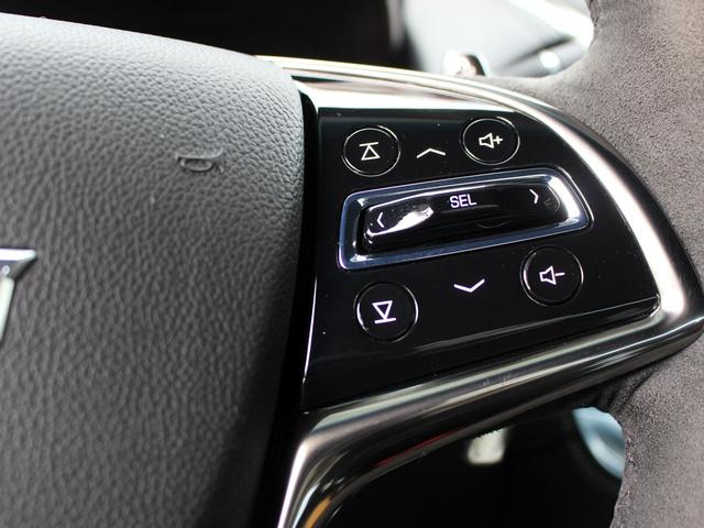 キャデラックATS-V ベクターブルースペシャル 限定車 禁煙車 純正ナビゲーション TV リアビューカメラ 電動レザーアルカンタラシート&ヒーター HUD BOSEサラウンドシステム ダークフィニッシュ鍛造アルミホイール ダークゴールドキャリパー(39枚目)