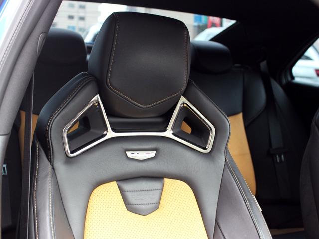 キャデラックATS-V ベクターブルースペシャル 限定車 禁煙車 純正ナビゲーション TV リアビューカメラ 電動レザーアルカンタラシート&ヒーター HUD BOSEサラウンドシステム ダークフィニッシュ鍛造アルミホイール ダークゴールドキャリパー(58枚目)