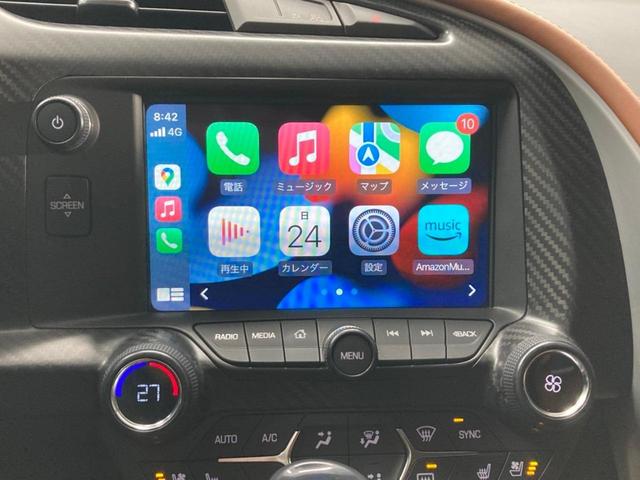 Ｚ０６　１年保証付き　ブラウンハーフレザー　カーボンエアロ　ＡｐｐｌｅＣａｒＰｌａｙ　マグネティックライドコントロール　ＬＳＤ　純正Ｆ１９・Ｒ２０ＡＷ　純正ナビＴＶ　ドラレコ　レーダー　温冷シート　ＢＯＳＥ(32枚目)