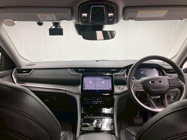 ジープ・グランドチェロキーL リミテッド 1オーナー 黒レザー 純正18AW TV・ナビ 前後ドラレコ HUD 360°カメラ ワイヤレスApple CarPlay 電動リアゲート ALPINE アダプティブクルーズ 温冷シート ETC2.0(2枚目)