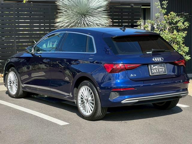 A3 スポーツバック30TFSIアドバンスド 自社ユーザー様下取1オーナー車:ナビゲーションPKG:純正ナビ:フルセグTV:アダプティブクルーズ:Bカメラ:前後ソナー:ETC:Bluetooth:カープレイ:バーチャルコクピット:シートヒーター(9枚目)
