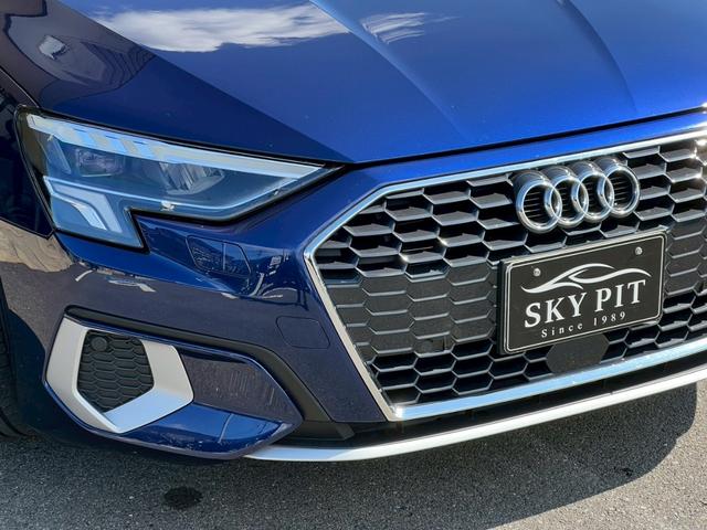 A3 スポーツバック30TFSIアドバンスド 自社ユーザー様下取1オーナー車:ナビゲーションPKG:純正ナビ:フルセグTV:アダプティブクルーズ:Bカメラ:前後ソナー:ETC:Bluetooth:カープレイ:バーチャルコクピット:シートヒーター(11枚目)