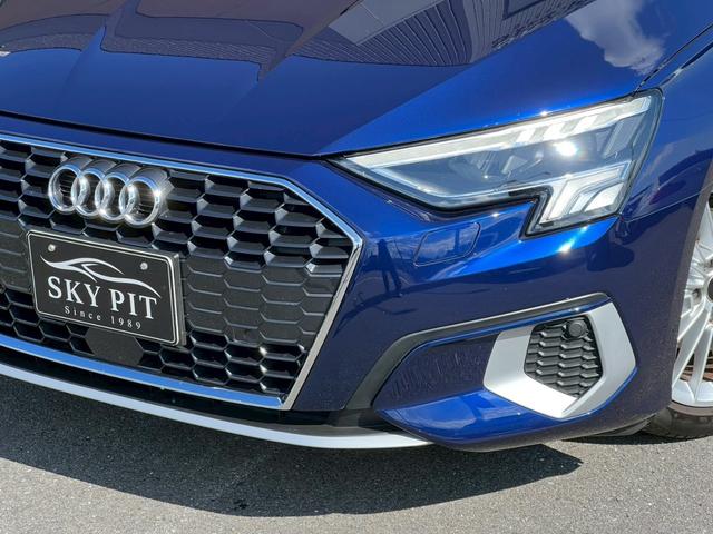 A3 スポーツバック30TFSIアドバンスド 自社ユーザー様下取1オーナー車:ナビゲーションPKG:純正ナビ:フルセグTV:アダプティブクルーズ:Bカメラ:前後ソナー:ETC:Bluetooth:カープレイ:バーチャルコクピット:シートヒーター(12枚目)