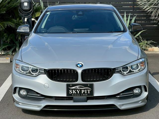 4シリーズ 420iクーペ ラグジュアリー ブレンボブレーキシステム:BBS19AW:REMUSマフラー:ビルシュタイン車高調:JMSスポイラー:前後arcパワーブレース:グループMラムエアシステム:レイヤードサウンド:FTPチャージパイプ(4枚目)