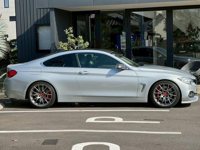 4シリーズ 420iクーペ ラグジュアリー ブレンボブレーキシステム:BBS19AW:REMUSマフラー:ビルシュタイン車高調:JMSスポイラー:前後arcパワーブレース:グループMラムエアシステム:レイヤードサウンド:FTPチャージパイプ(5枚目)