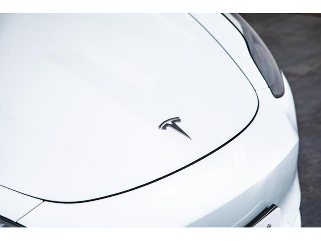 モデル3 ロングレンジ USBドライブ フルセルフD 純正ルーフシェード/トランクマット 19インチAW(24枚目)