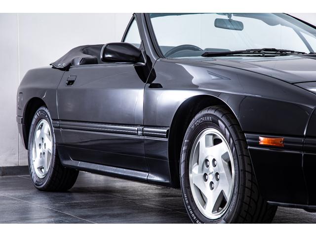 サバンナＲＸ－７ カブリオレ　記録簿１２枚（Ｒ３／５／７）　黒革　ＥＴＣ　走行２．８万ｋｍ（25枚目）