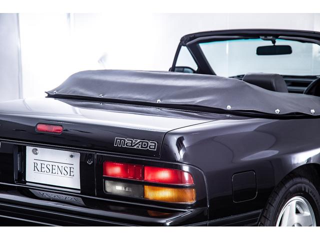 サバンナＲＸ－７ カブリオレ　記録簿１２枚（Ｒ３／５／７）　黒革　ＥＴＣ　走行２．８万ｋｍ（29枚目）