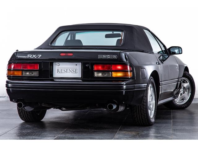 サバンナＲＸ－７ カブリオレ　記録簿１２枚（Ｒ３／５／７）　黒革　ＥＴＣ　走行２．８万ｋｍ（43枚目）