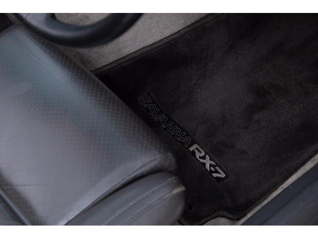 サバンナＲＸ－７ カブリオレ　記録簿１２枚（Ｒ３／５／７）　黒革　ＥＴＣ　走行２．８万ｋｍ（74枚目）