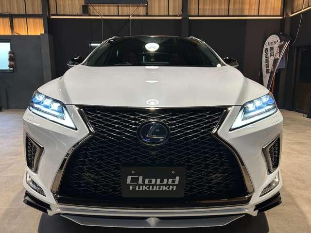 ＲＸ ＲＸ４５０ｈ　Ｆスポーツ　４ＷＤ　ＴＲＤフルエアロ　ＴＲＤ２２インチ鍛造アルミホイール　パノラマルーフ（2枚目）