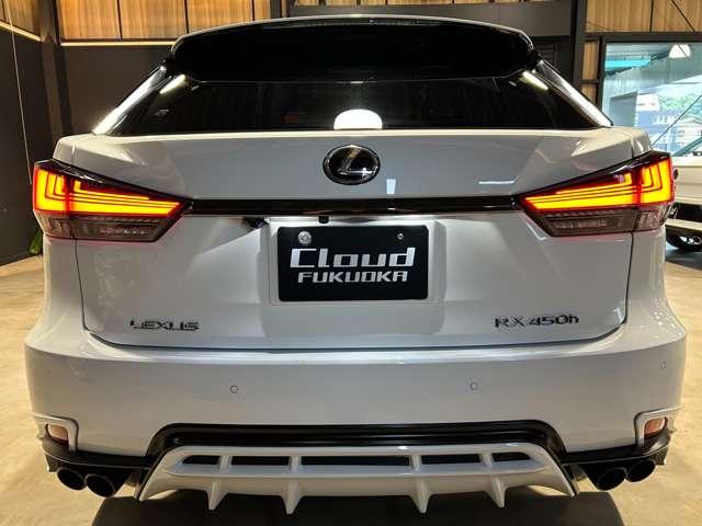 ＲＸ ＲＸ４５０ｈ　Ｆスポーツ　４ＷＤ　ＴＲＤフルエアロ　ＴＲＤ２２インチ鍛造アルミホイール　パノラマルーフ（5枚目）