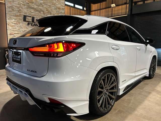 ＲＸ ＲＸ４５０ｈ　Ｆスポーツ　４ＷＤ　ＴＲＤフルエアロ　ＴＲＤ２２インチ鍛造アルミホイール　パノラマルーフ（6枚目）