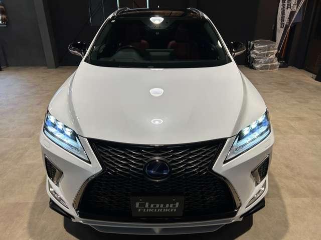 ＲＸ ＲＸ４５０ｈ　Ｆスポーツ　４ＷＤ　ＴＲＤフルエアロ　ＴＲＤ２２インチ鍛造アルミホイール　パノラマルーフ（8枚目）