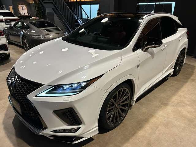 ＲＸ ＲＸ４５０ｈ　Ｆスポーツ　４ＷＤ　ＴＲＤフルエアロ　ＴＲＤ２２インチ鍛造アルミホイール　パノラマルーフ（9枚目）