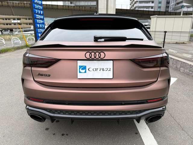 ＲＳ Ｑ３ スポーツバック ベースグレード　２．５　４ＷＤ　ラッピング　ＲＳデザインＰＫＧ　マトリクスＬＥＤ　２１インチアルミ　ローダウン　サンルーフ　ブラックスタイリングＰＫＧ　ＲＳデザインシート　ＲＳダンピングサス　ＲＳエキゾーストシステム（12枚目）