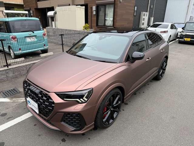 ＲＳ Ｑ３ スポーツバック ベースグレード　２．５　４ＷＤ　ラッピング　ＲＳデザインＰＫＧ　マトリクスＬＥＤ　２１インチアルミ　ローダウン　サンルーフ　ブラックスタイリングＰＫＧ　ＲＳデザインシート　ＲＳダンピングサス　ＲＳエキゾーストシステム（47枚目）