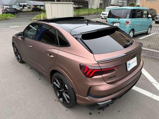 ＲＳ Ｑ３ スポーツバック ベースグレード　２．５　４ＷＤ　ラッピング　ＲＳデザインＰＫＧ　マトリクスＬＥＤ　２１インチアルミ　ローダウン　サンルーフ　ブラックスタイリングＰＫＧ　ＲＳデザインシート　ＲＳダンピングサス　ＲＳエキゾーストシステム（49枚目）
