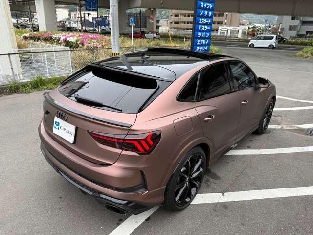 ＲＳ Ｑ３ スポーツバック ベースグレード　２．５　４ＷＤ　ラッピング　ＲＳデザインＰＫＧ　マトリクスＬＥＤ　２１インチアルミ　ローダウン　サンルーフ　ブラックスタイリングＰＫＧ　ＲＳデザインシート　ＲＳダンピングサス　ＲＳエキゾーストシステム（50枚目）