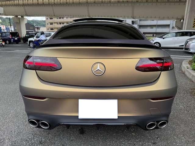 Ｅクラス Ｅ４５０　４マチック　クーペ　スポーツ　４ＷＤ　本革　サンルーフ　２１インチＢＣフォージド　フルラッピング　エアサスロワリングキット取付（7枚目）