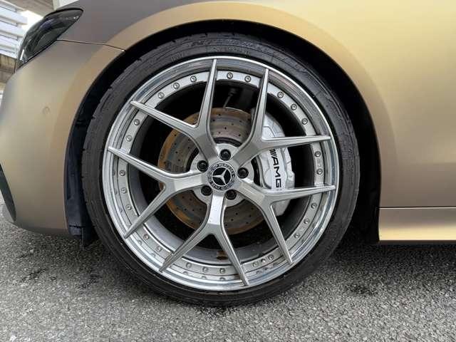Ｅクラス Ｅ４５０　４マチック　クーペ　スポーツ　４ＷＤ　本革　サンルーフ　２１インチＢＣフォージド　フルラッピング　エアサスロワリングキット取付（11枚目）