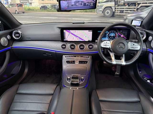 Ｅクラス Ｅ４５０　４マチック　クーペ　スポーツ　４ＷＤ　本革　サンルーフ　２１インチＢＣフォージド　フルラッピング　エアサスロワリングキット取付（16枚目）