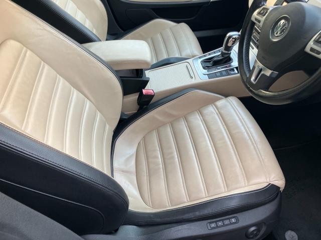 パサートＣＣ Ｖ６　４モーション　レザーインテリア　電動シート　前後席シートヒーター　キセノンヘッドライト　１８インチアルミホイール　フロントドリルドブレーキローター　ローダウン　ナビ　フルセグＴＶ　バックカメラ　パドルシフト（25枚目）