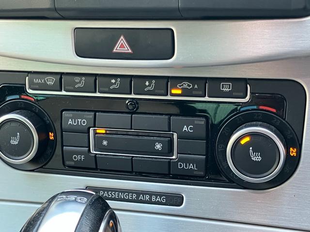 パサートＣＣ Ｖ６　４モーション　レザーインテリア　電動シート　前後席シートヒーター　キセノンヘッドライト　１８インチアルミホイール　フロントドリルドブレーキローター　ローダウン　ナビ　フルセグＴＶ　バックカメラ　パドルシフト（45枚目）