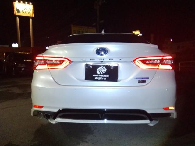 カムリ ＷＳレザーパッケージ　革シート　キーレス　フルセグ　ナビ＆ＴＶ　１８アルミホイール　エアバッグ　オートマ　フル装備　ＥＴＣ　バックカメラ　スマートキー（5枚目）