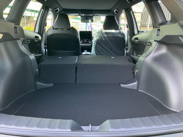 カローラクロス ハイブリッド　Ｚ　メーカーＯＰパノラマルーフ／トヨタチームメイト［アドバンストパーク］／パノラミックビューモニター／ＢＳＭ／ステアリングヒーター／１０．５インチディスプレイディスプレイオーディオＰｌｕｓ／ＥＴＣ２．０（37枚目）